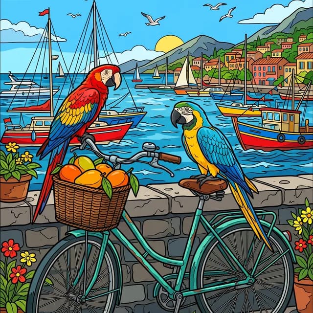 Macaws and the Bicycle